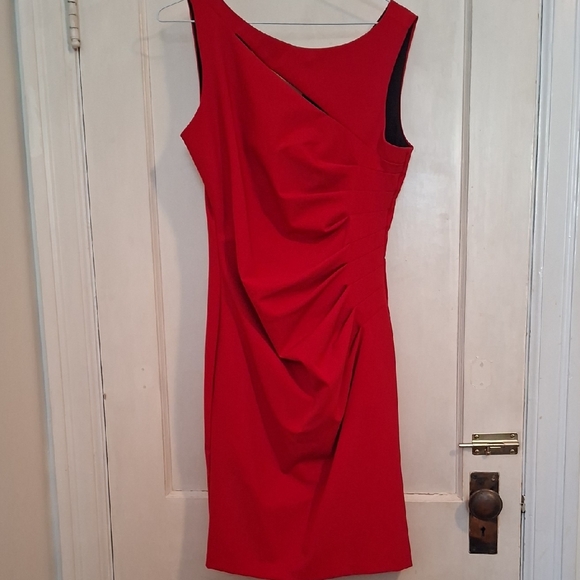 le chateau Dresses & Skirts - Le Chateau Asymmetrical Red Dress